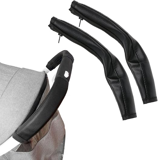 stroller handle cover leather