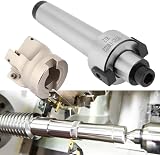 Zunate MT3-FMB22 Holder Extension w/ 400R-50-22 Face Mill Cutter & 10 APMT1604 view 2