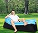 Lougnee Inflatable Lounger Air Sofa Beach Lounge Bed Couch Dream Chair with Carrying Bag for Home Indoor Outdoor Activities