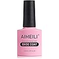 AIMEILI Soak Off UV LED Gel Nail Polish - Nutrition Base Coat 10ml
