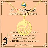 MORIANCE Sports Pendant Necklaces Baseball Softball Volleyball Basketball Soccer Football Tennis Racket Pendant Necklaces for Women Men Jewelry for Women Men