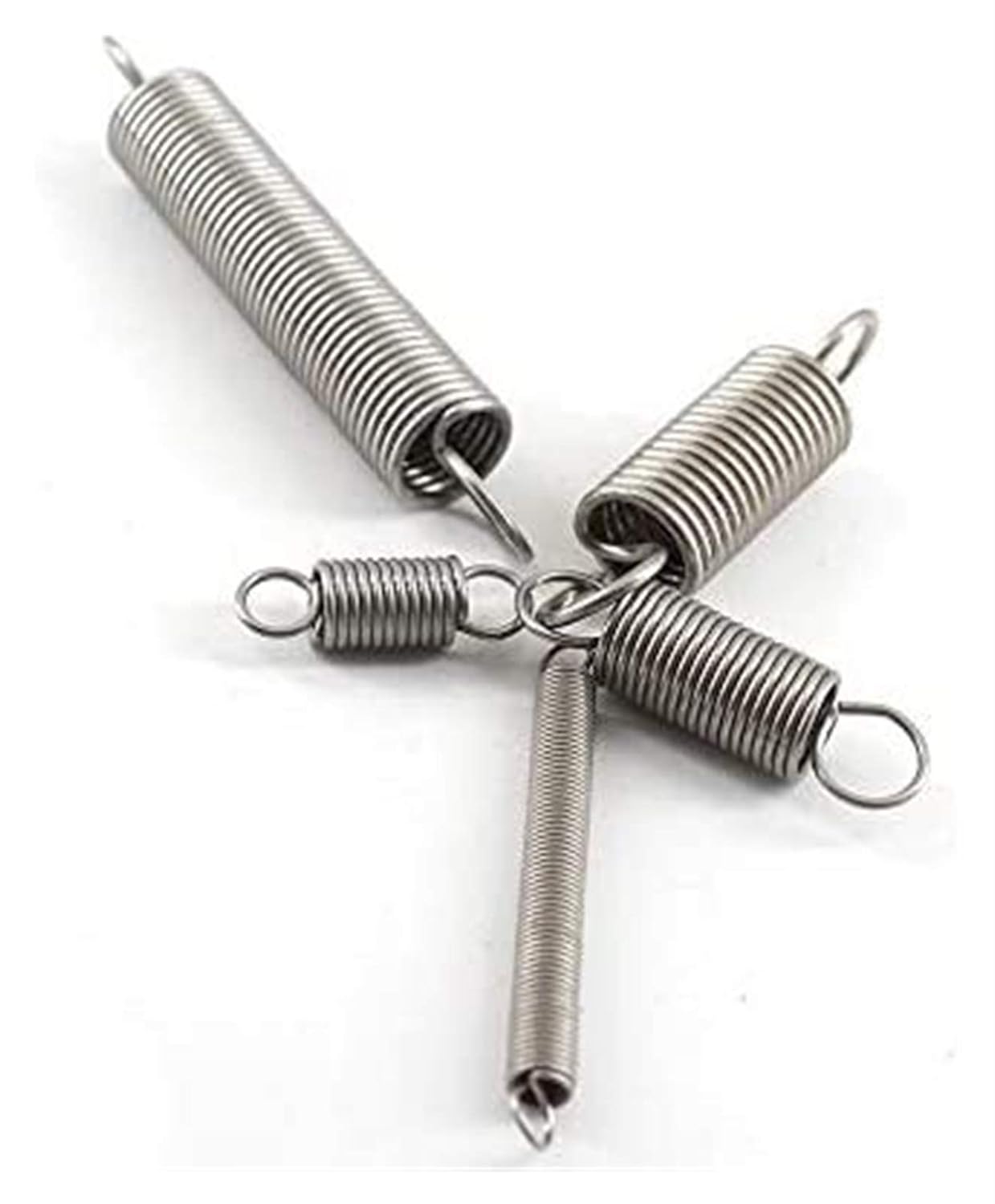 Amazon 拉伸弹簧 5個の複数の仕様延長スプリングステンレススチール製小張りの小さなテンションスプリングス1 2mmの厚さの長い延長スプリング サイズ 1 2x10x60mm 圧縮ばね Size 1 2x10x60mm 引張りばね 産業 研究開発用品 通販