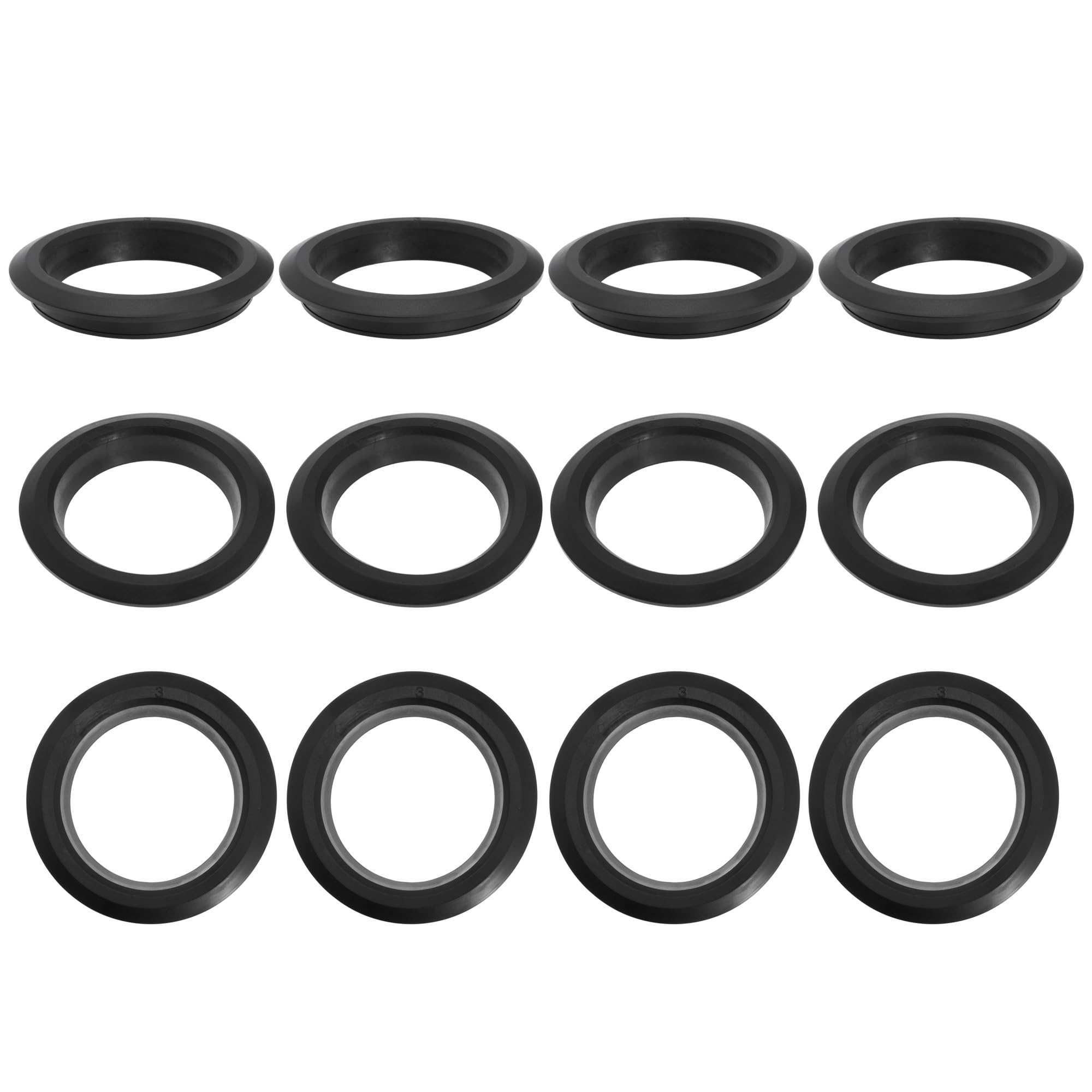 Photo 1 of 3 Inch Seal Flexible Rubber Tank Sealing Adapter Compression Fitting (3in-12pc)