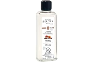 MAISON BERGER Winter Joy - Lampe Berger Fragrance Refill for Home Fragrance Oil Diffuser - 16.9 Fluid Ounces - 500 milliliters