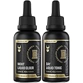 The Beard Struggle Tonic + Elixir Beard Oil Bundle - Gold Collection - Grooming Beard Oil - Softens, Moisturizers, and Strengthens Beard Growth - Pack of 2, Valhalla's Gates