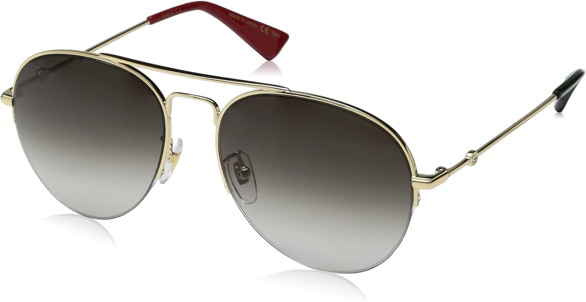 gucci gradient aviator sunglasses
