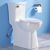 Simple Project 21 Inch Tall Toilets for Seniors, ADA Elongated Toilet Seat | Powerful Single Flush 1.28 GPF, 12&rdquo; Rough In, Comfort Height Toilets for Bathroom &amp; Tall Person/Elderly/Handicapped