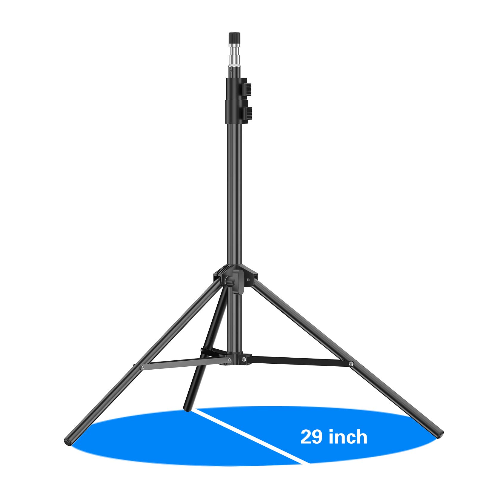 EMART 7 Ft Light Stand for Photography, Portable Photo Video Lighting Tripod with Carry Case for Speedlight, Flash, Softbox, Strobe, Camera, Selfie, Photographic Portrait -1 Pack