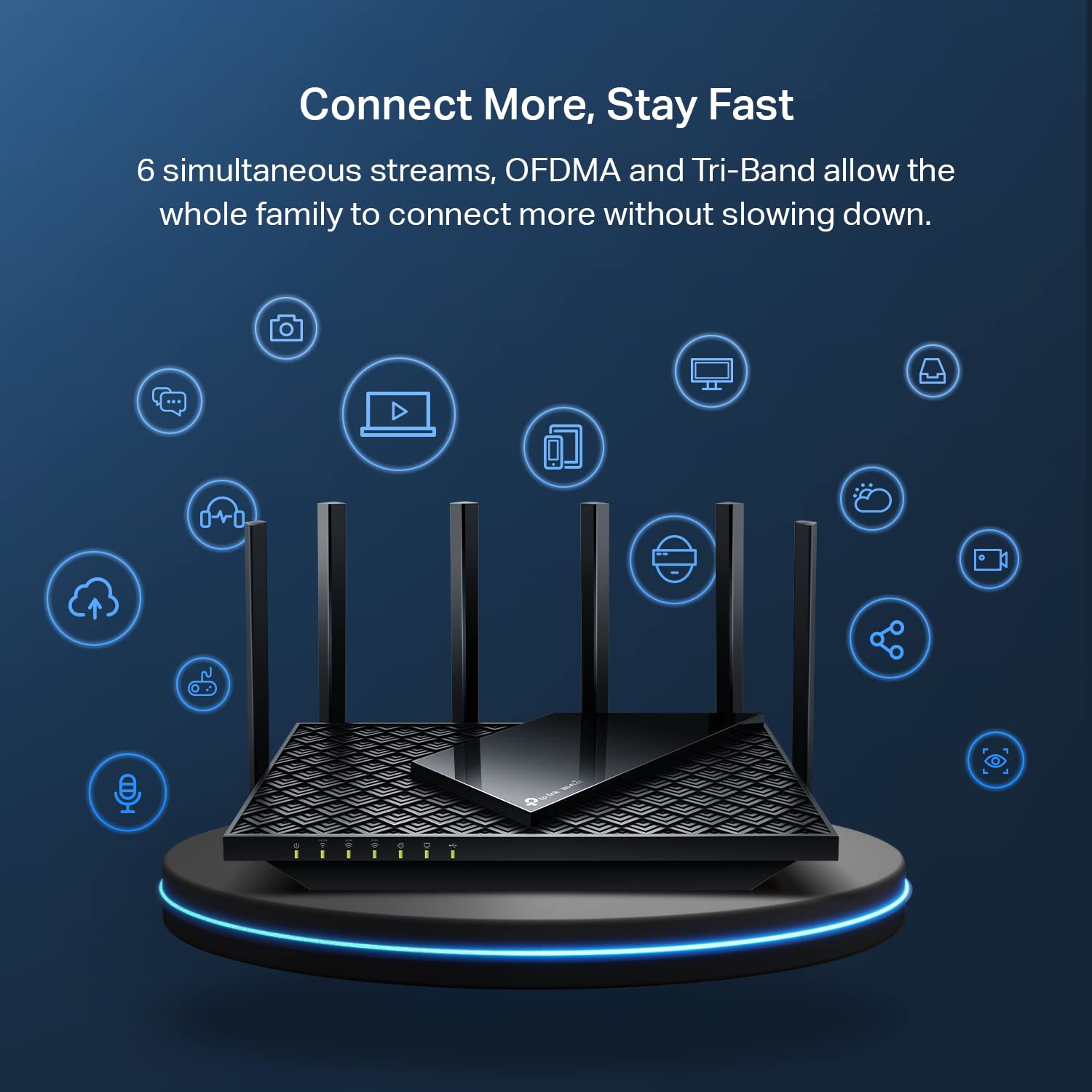 Mua Certified Refurbished TP-Link AXE5400 Tri-Band WiFi 6E Router ...