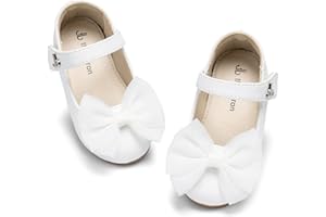 THEE BRON Toddler Girls Shoes Ballet Flats Princess Dress Shoes for Kids