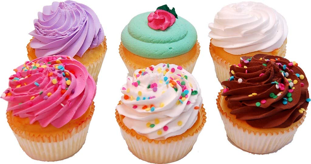 Fake Cupcakes 6 Pack Cupcake Amazon.co.uk Kitchen & Home
