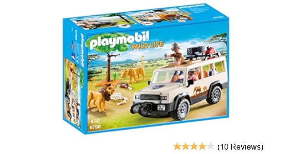 playmobil 6798 wildlife safari truck