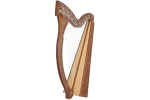 Roosebeck Minstrel Harp 29-String w/Full Chelby Levers - Knotwork