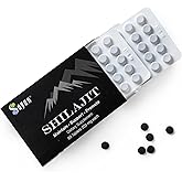 Sayan 100% Pure Shilajit Tablets,12,000mg High-Potency Supplement, More Effective Than Resin & Capsules, 85+ Trace Minerals Sourced from 10,000ft Lab-Tested for Purity. 60 Tablets - 1-2 Month Supply