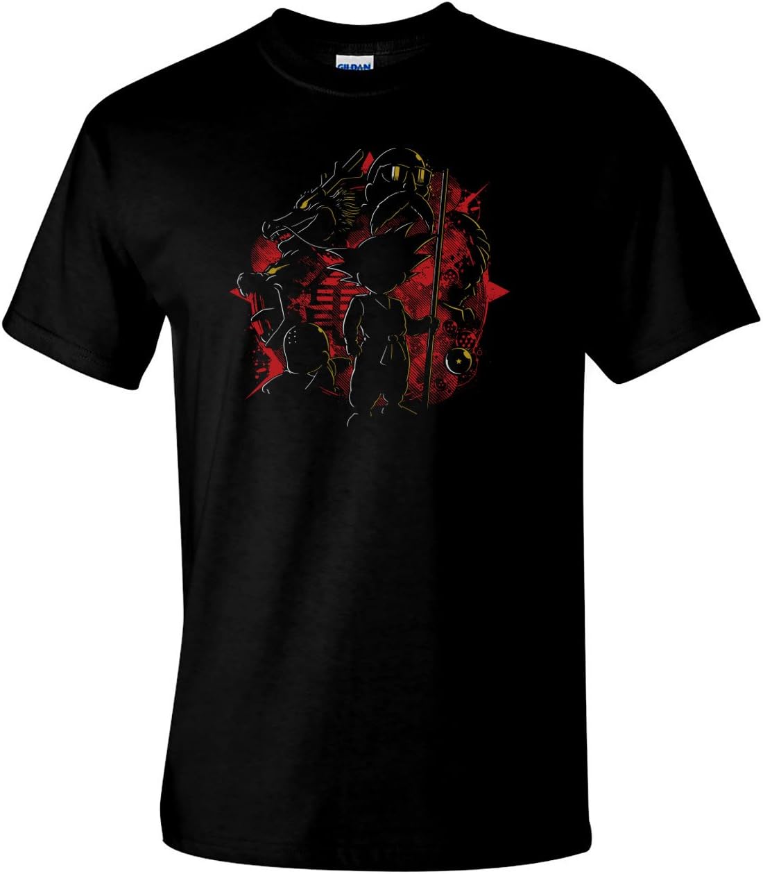 HOLTEEZ Little Saiyan Son Goku T-Shirt Dragon Ball Z Master Roshi Japan Anime Geek Shirt
