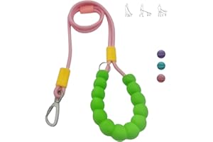 DOOMANLOAD Hands Free Dog Leash,Adjustable Bungee Waist & Crossbody Leash with Comfortable Handle,Heavy Duty Nylon Rope for Small to Large Dogs,Safety Lock for Running,Hiking,Walking (Pink-6ft)