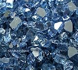 Fireglass Fireplace Fire Pit Glass, ~1/4