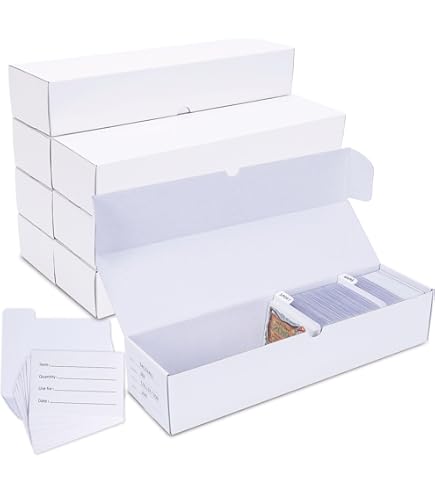 Amazon.com: Leyzan Trading-Card Storage Box, 8-Pack • 600 Count