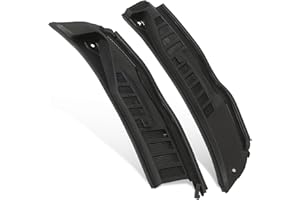 MXLTYMX Windshield Wiper Cowl Cover Panel Compatible with 2017-2022 Ford F-250 F-350 F-450 F-550 Super Duty Replace HC3Z-25022A68-AA HC3Z-25022A69-AA,Windshield Wiper Cowl Grille Panel Left and Right