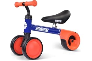 AyeKu Baby Balance Bike, Cute Toddler Bikes 12-36 Months Gifts for 1 Year Old Boy/Girl Bike to Train Baby from Standing to Running,1st First Birthday Gift