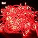 Autolizer 100 LED RED Fairy String Lights Lamp for Xmas Tree Holiday Wedding Party Decoration Halloween Showcase Displays Restaurant or Bar and Home Garden - Control up to 8 modes