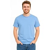 Men’s T-Shirts Ringspun Cotton Crew Neck Tee Shirts|Casual Wear T Shirt | Pre Shrunk with Panel Wash