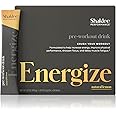 Shaklee - Performance Pre-Workout Energy Drink - Green Tea Extract Lemon Flavor - Energy Boost - Beta-Alanine & L-theanine - 100mg Caffeine, 800mg Beta-Alanine and 100mg L-theanine - 30 Servings