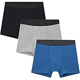 FUVVRVAL Washable Incontinence Underwear for Boys-Leakproof Training Pants for Kids, Absorbent Bedwetting Nighttime Underwear