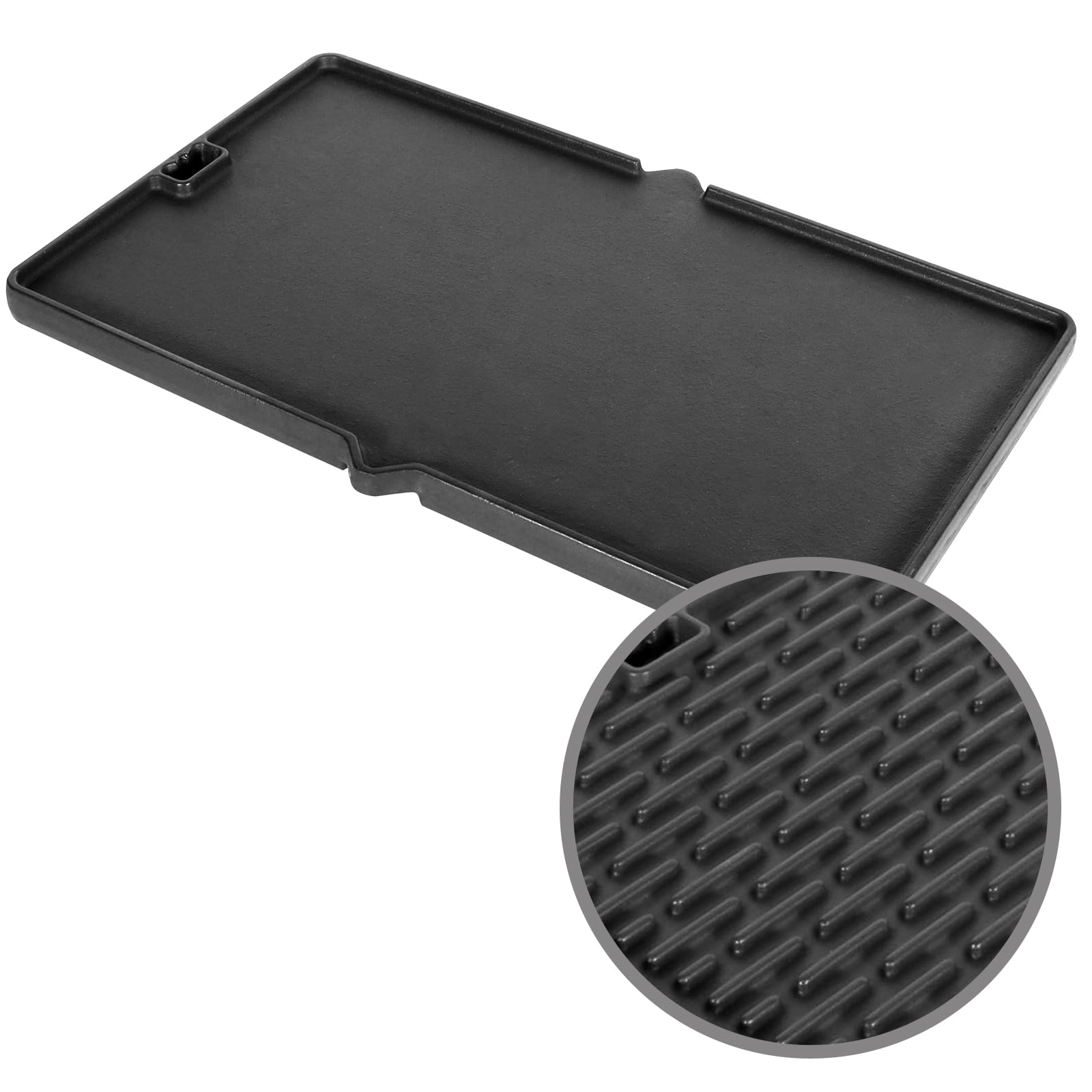 Photo 1 of 7404 Cast Iron Reversible Griddle for Weber Summit Series Gas Grills, Flat Top Grill Griddle for Weber Summit E-420/E-450/E-470/S-470/E-670/S-670 Series