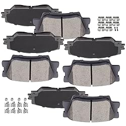 cciyu D1210 D1212 Front & Rear Ceramic Disc Brake