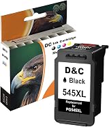 D&C PG-545XL Black Remanufactured Ink Cartridge for Canon Pixma TS3150 MX495 view 1