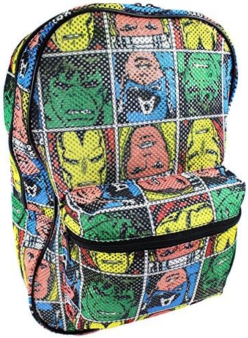 marvel mesh backpack