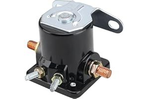 SLOTHER Starter Solenoid 12V Relay for Heavy Duty SW3 Ford 2000 3000 4000 1956-up for Jeep Lincoln Mercury Replace#B-6A-11450A C9AF C7AF C6AF C3912 SS588 SS581 F496 66-200 SNLS-135 D2AF11450AA 50-430