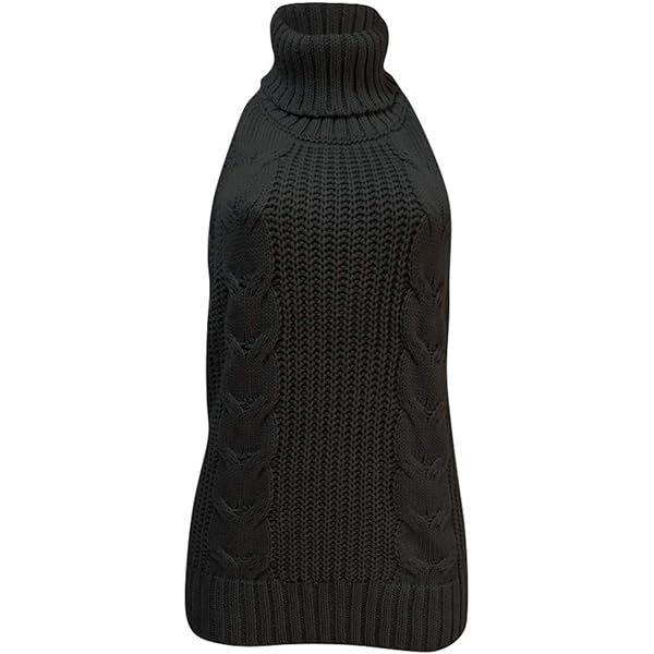 Sorrica Women's Sexy Turtle-Neck Crochet Backless Sweater Japanese Anime Cosplay Cable Knit Pullover Sweater Jumper (Black, S) at Amazon Women's Clothing store Sorrica Women's Sexy Turtle-Neck Crochet Backless Sweater Japanese Anime Cosplay Cable Knit Pullover Sweater Jumper (Black, S) at Amazon Women's Clothing store