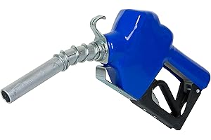 Fill-Rite FRNA075DAU10 ¾” 3 to 15 GPM Sub-Zero Automatic Fuel Transfer Nozzle - Cold Weather Applications, Blue- for Gasoline