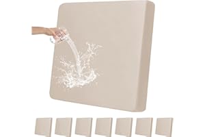 GALYEJIA Outdoor Cushion Covers Patio Cushion Covers Cushion Covers for Outdoor Furniture Stretch Patio Cushion Covers Replacement Couch Slipcovers