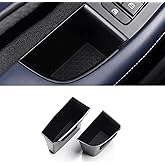 TTCR-II Compatible with Door Handle Organizer Tray Mazda 3 2019-2025 2026 | Fits for Door Storage Box Mazda CX-30 2020-2025 2026 at Driver and Front Passenger Side (2 Pcs)