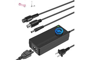Carsty UL Approved 42V Electric Scooter Charger for 36V Li-ion Battery, 3 Plugs Replacement Charger for Gotrax, Jetson, Razor, ninebot Electric Scooters