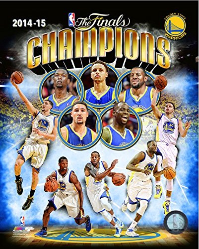 Golden State Warriors 2015 NBA Finals Champions Team Composite Photo (Size: 8