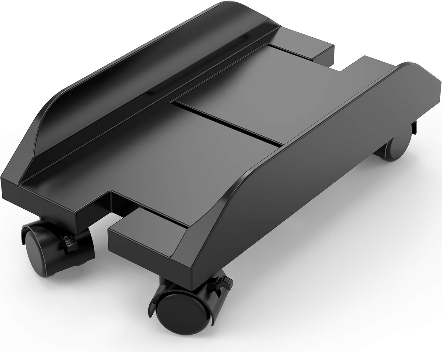 CPU Holder Stand, Mobile Computer Tower Stand with Wheels, Computer Mainframe Bracket, Adjustable PC Holder Cart : Office Products