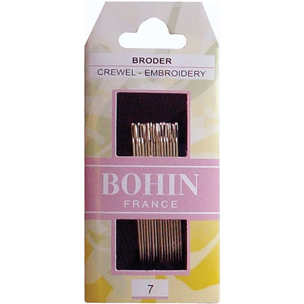 Bohin Needles, Silver, No.7