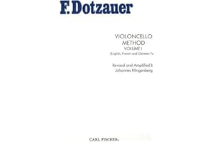 CARL FISCHER Dotzauer Violoncello Method Volume 1 (Cello)