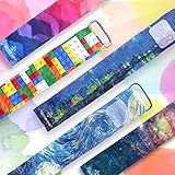 Pavaruni Paper Watch, Waterproof Tyvek Handmade Digital Wrist Watch, Christmas Gift for Friends and Family, Wooden Watch