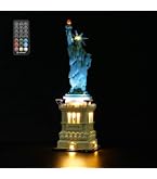BrickBling Set di luci LED per LEGO Statua della Libertà (21042