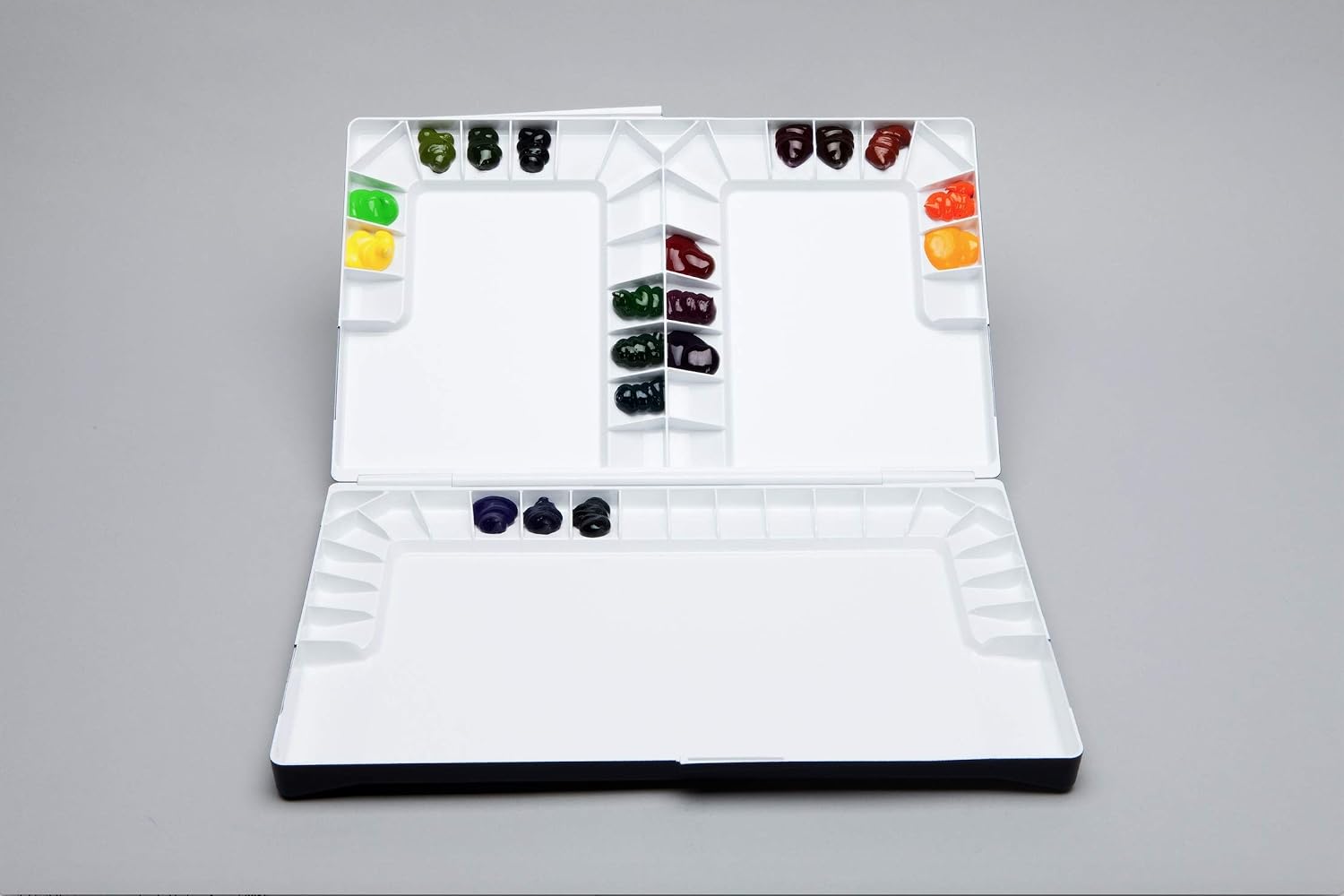 Studio Palette for Watercolor Bullet Proof Glass 55 Watercolors, Black - Image 3