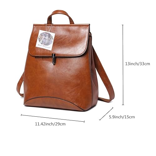 WINK KANGAROO Fashion Shoulder Bag Rucksack PU Leather Women