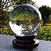 SunAngel Photo Crystal Ball,Optical Glass Spheres, K9 Crystal Sphere Ball, LensBall Crystal Photography Ball&Art Decor Crystal Orb(100MM with Stand)