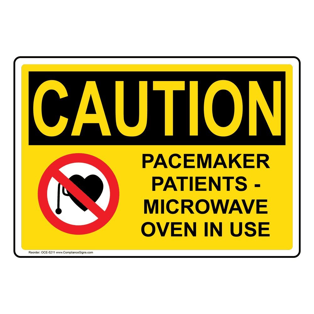 Best Microwave Oven Safety Sign