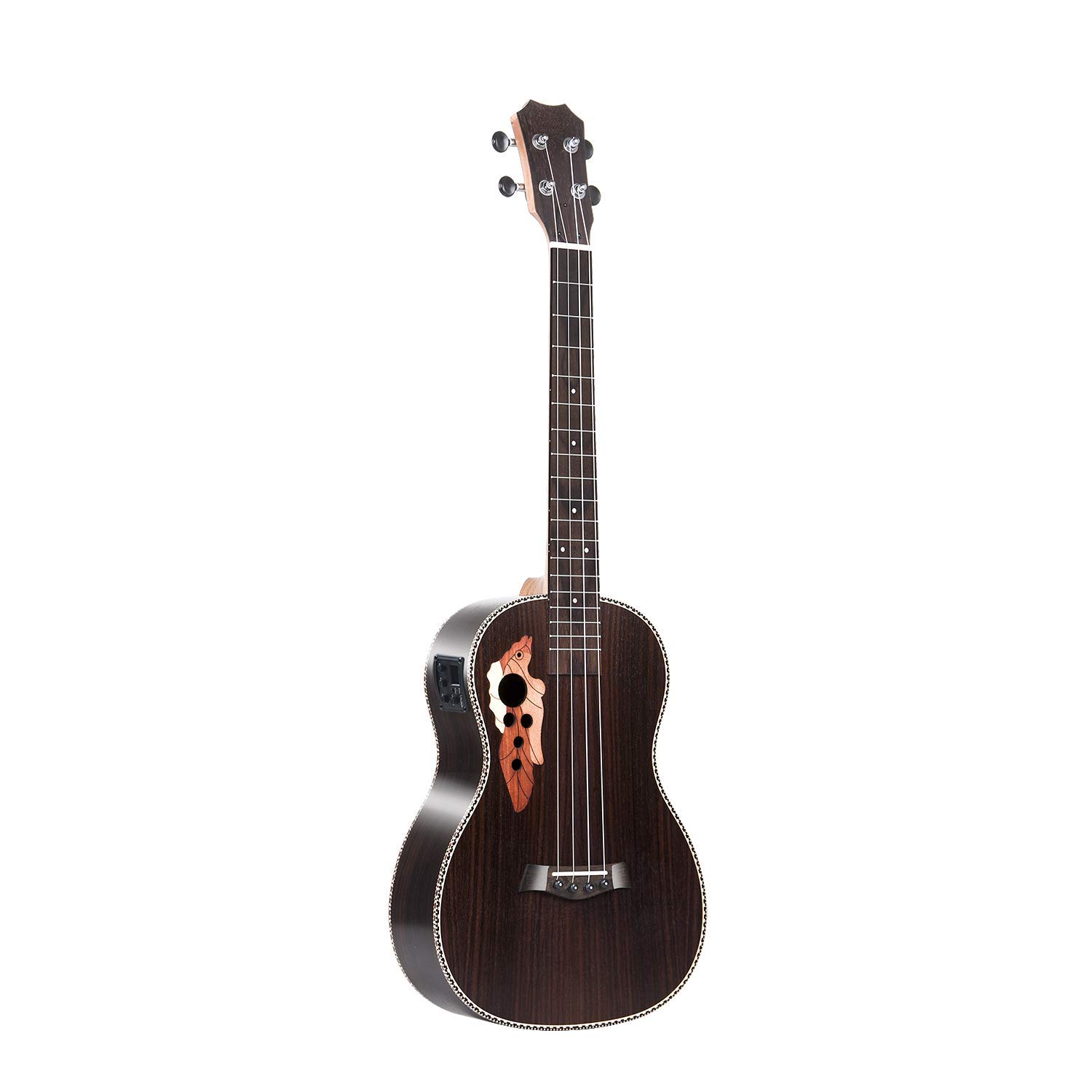 Caramel CB500 30 Inch All Rosewood Baritone Acoustic Electric Ukulele