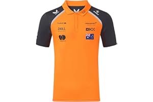 Castore McLaren F1 Men's 2025 Oscar Piastri Team Polo Shirt